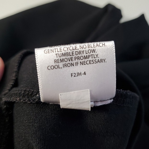 Eileen Fisher Womens Pants Size Small Petite Black Ankle Stretch Minimalist - Picture 7 of 13